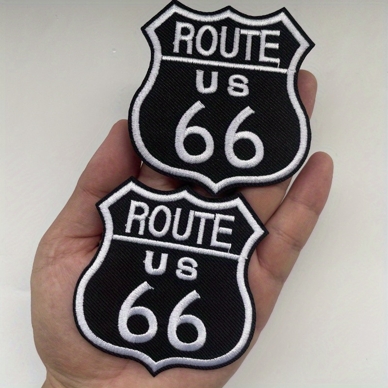 Embroidery Premium - Route 66 Embroidery Patch - 2