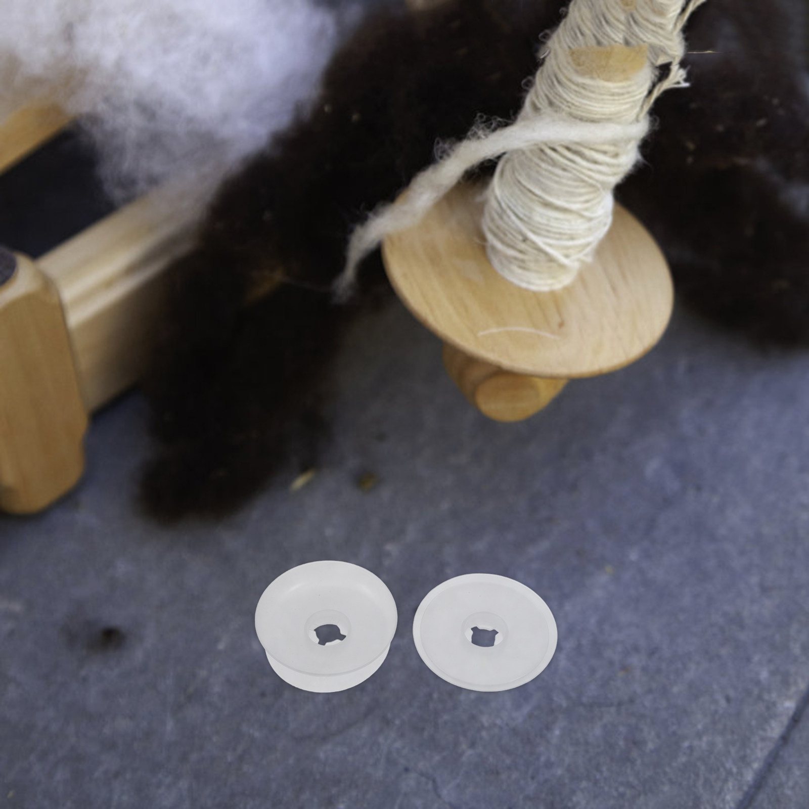 Embroidery Thread Yarn - 10Pcs Empty Bobbins for Thread Plastic