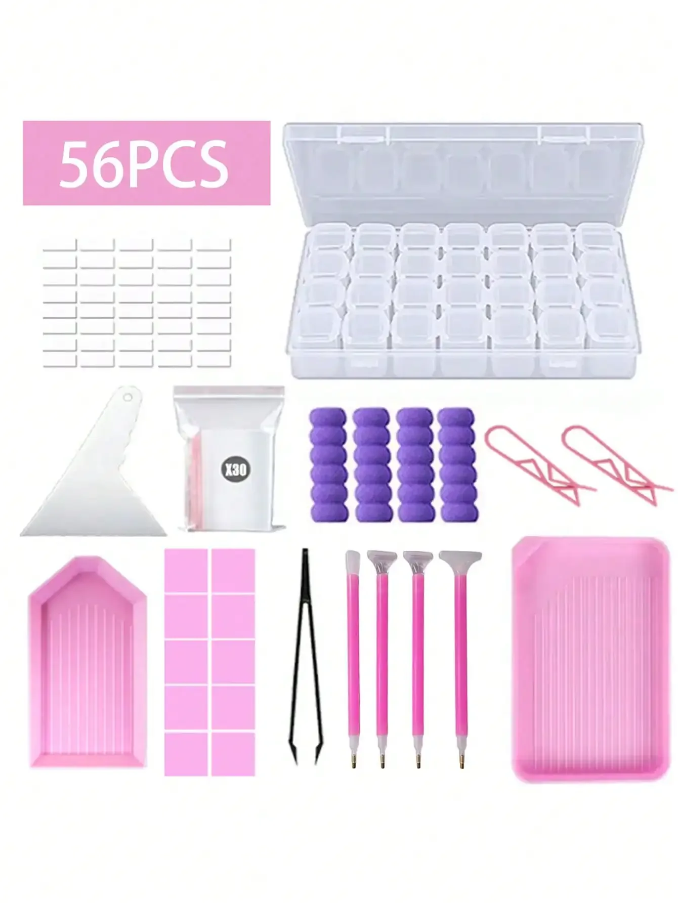 Embroidery Painting - 12/18/29/37/45/56PCS DIY Diamond Painting Tools And