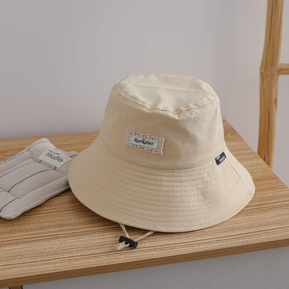 Embroidery Lace - Children's hat with multi-color dopamine embroidery