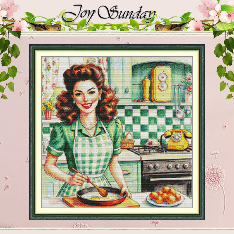 Embroidery Kurta Men - The Girl in Green Checked Apron