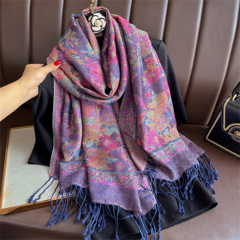 Luxury Embroidery Cashmere Win - Embroidery Hijab reseña y precio