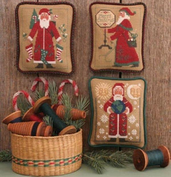 44-24  Santa Claus Cross Stitc - Embroidery Kurta Men reseña y precio