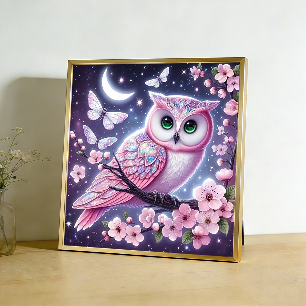 Cross Embroidery Kits Owl Anim - Embroidery Guide Paper reseña y precio
