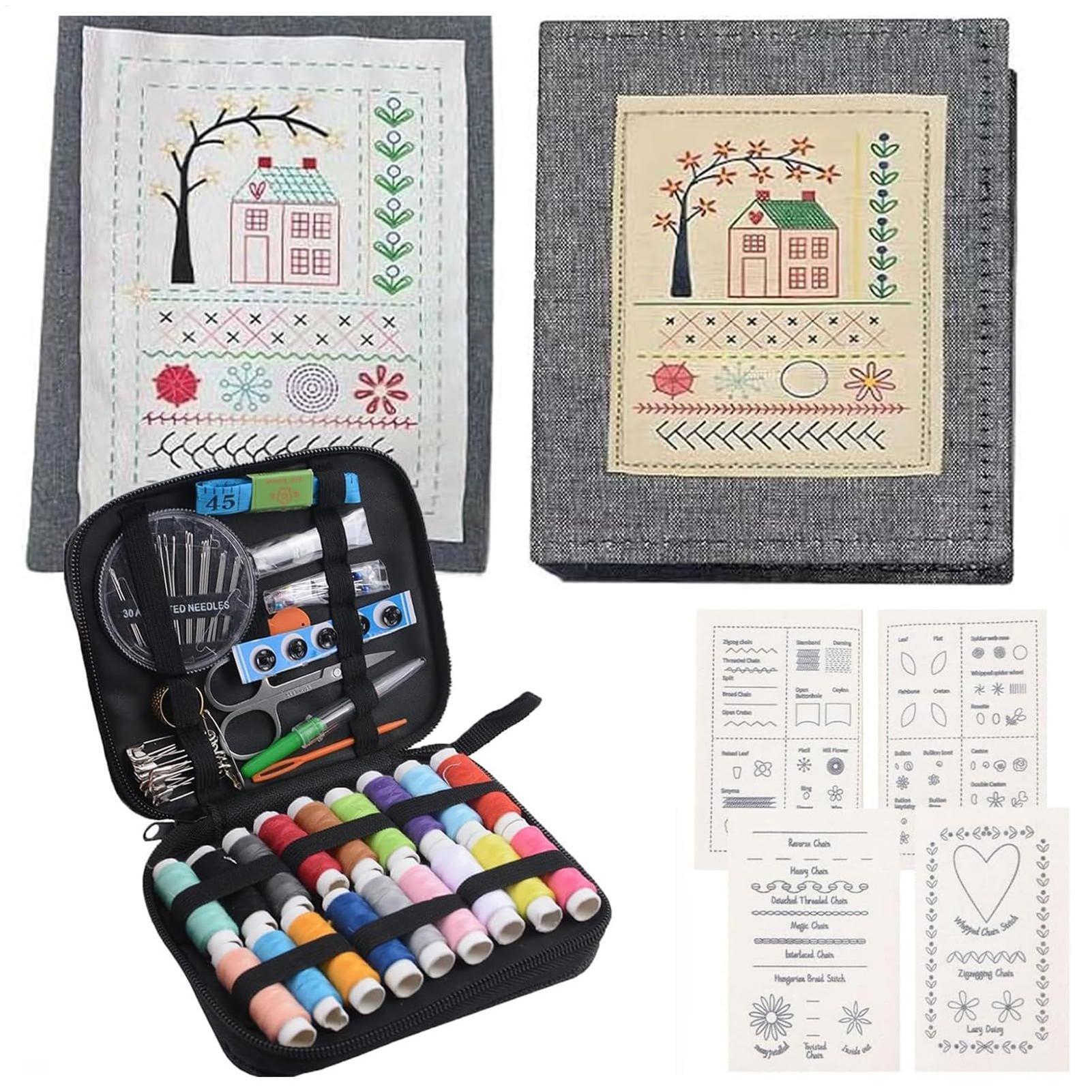 Embroidery Stitch Book For Beg - Embroidery Guide Paper reseña y precio