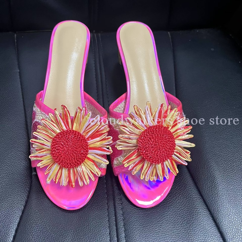 Iridescent Embroidery Upper Su - Embroidery Flower reseña y precio