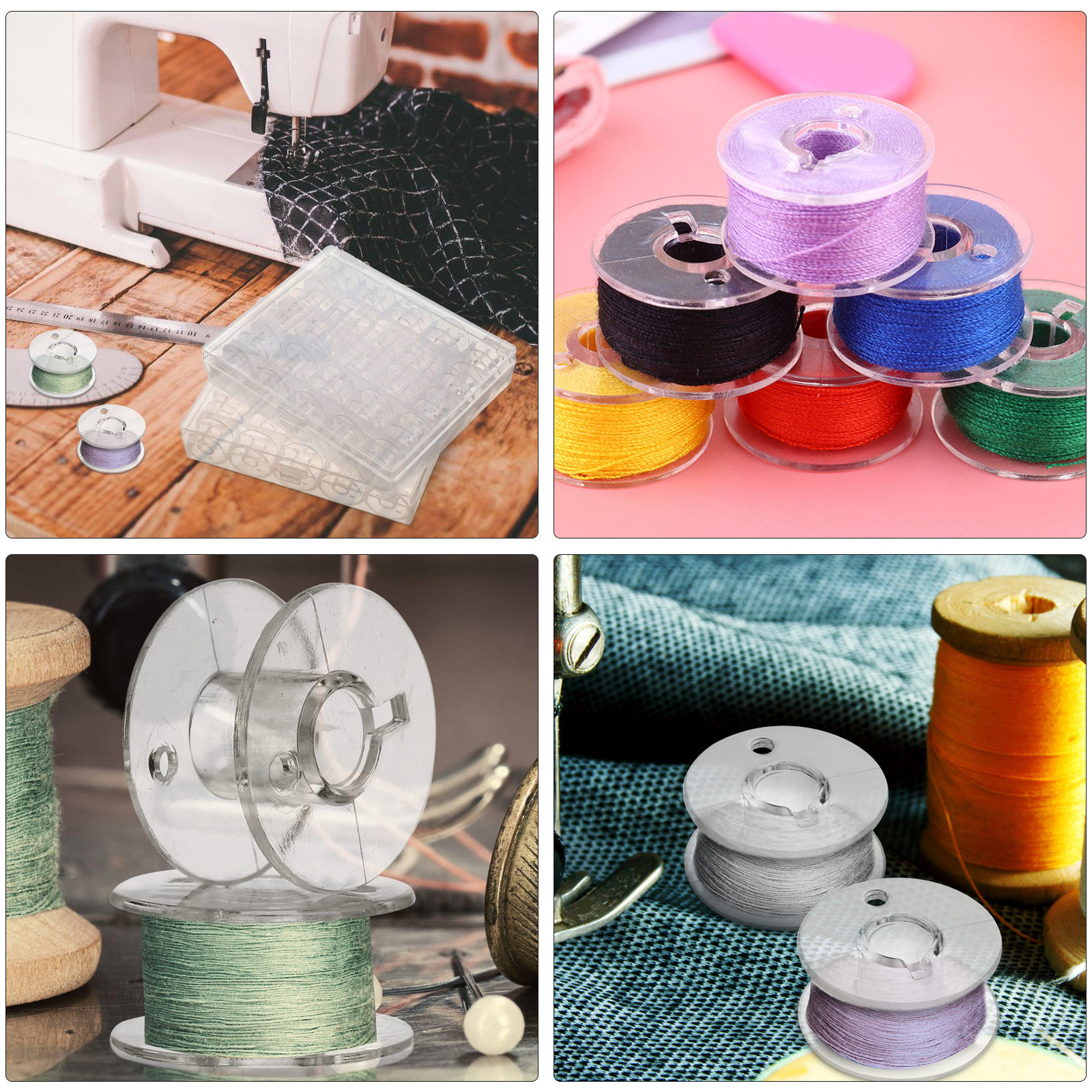 1Set Premium Transparent Plast - Embroidery Premium reseña y precio