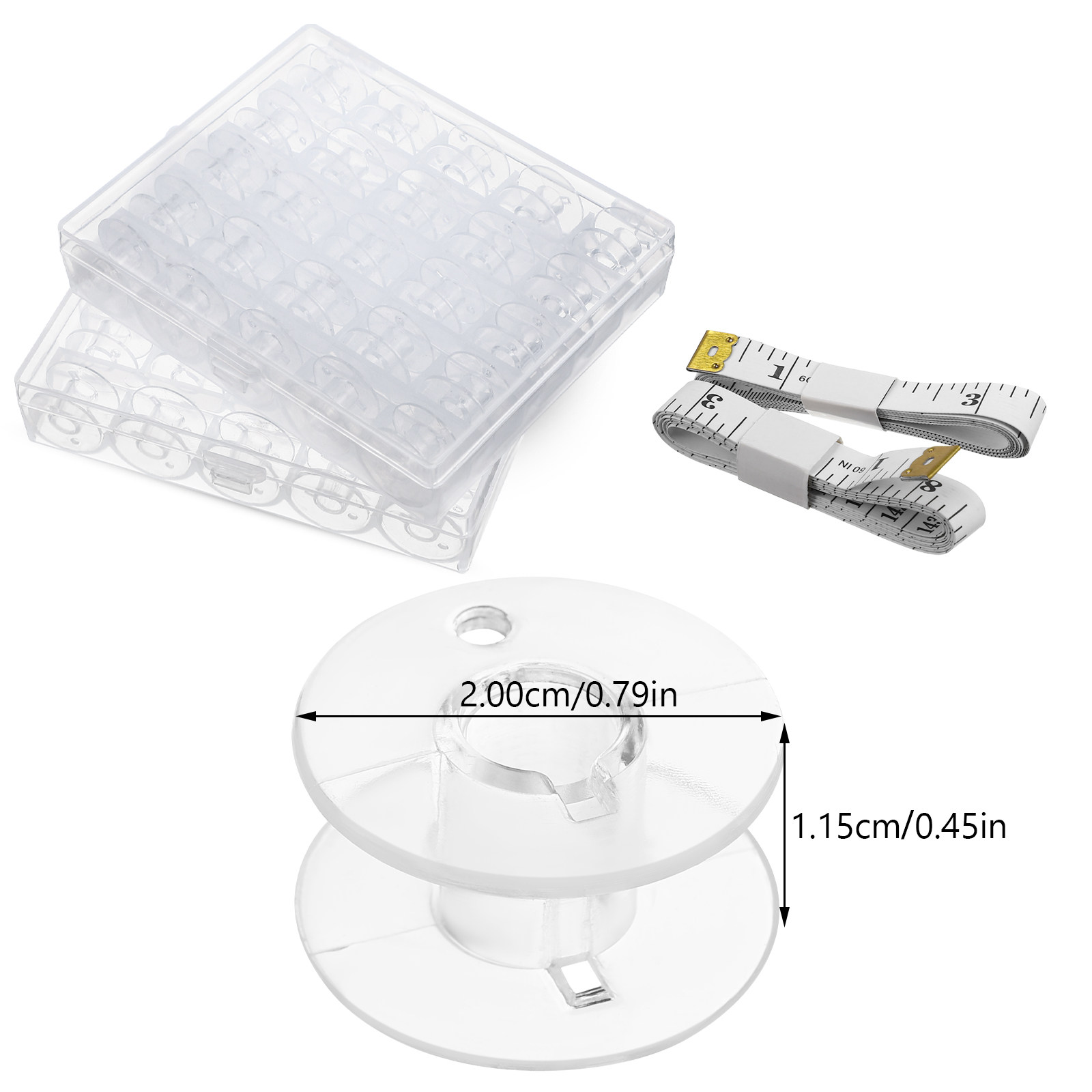 1Set Premium Transparent Plast - Embroidery Premium reseña y precio