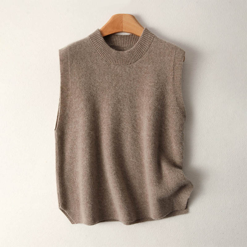 New Pullover Vest 100% Merino  - Embroidery Thread Yarn reseña y precio