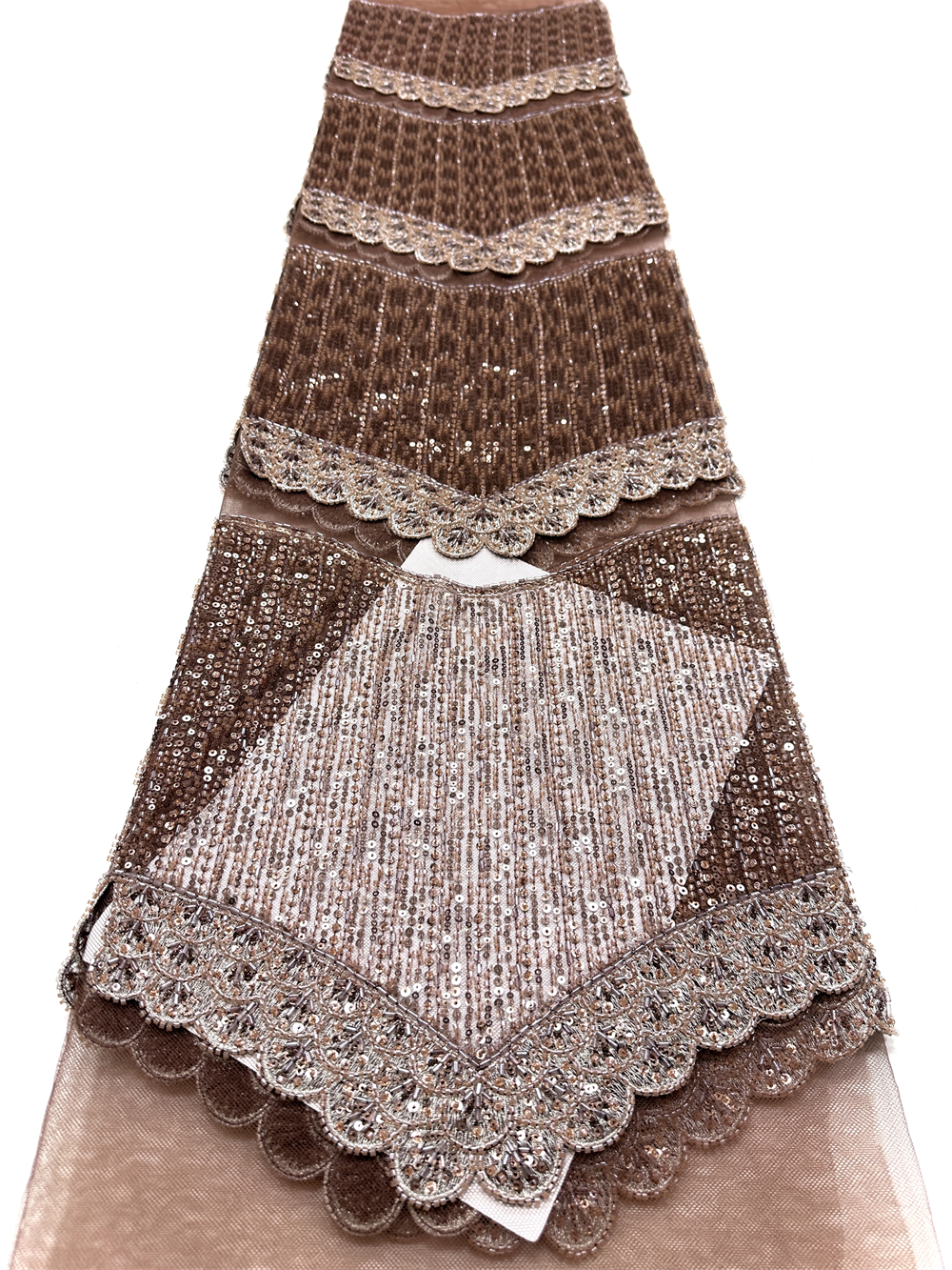 Luxury African Nigerian High-E - Embroidery Net Dress reseña y precio