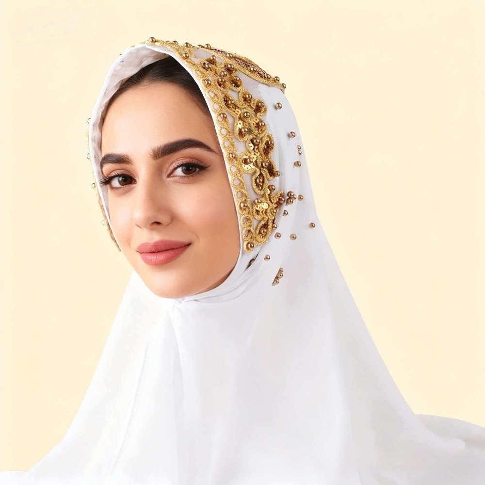 170×70cm Chiffon Hijab Scarf S - Embroidery Hijab reseña y precio