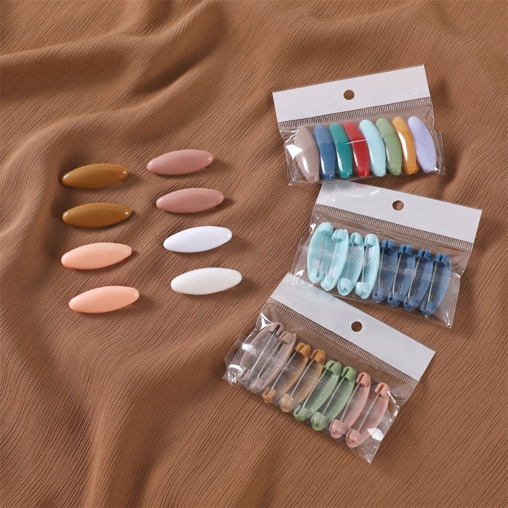 8Pcs/Set High Quality Solid Co - Embroidery Hijab reseña y precio