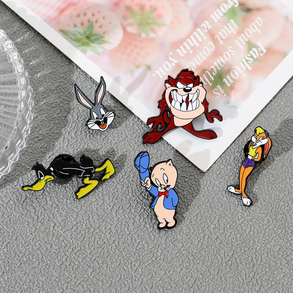 Set Rabbit Lapel Pins for Back - Embroidery Rabbit reseña y precio