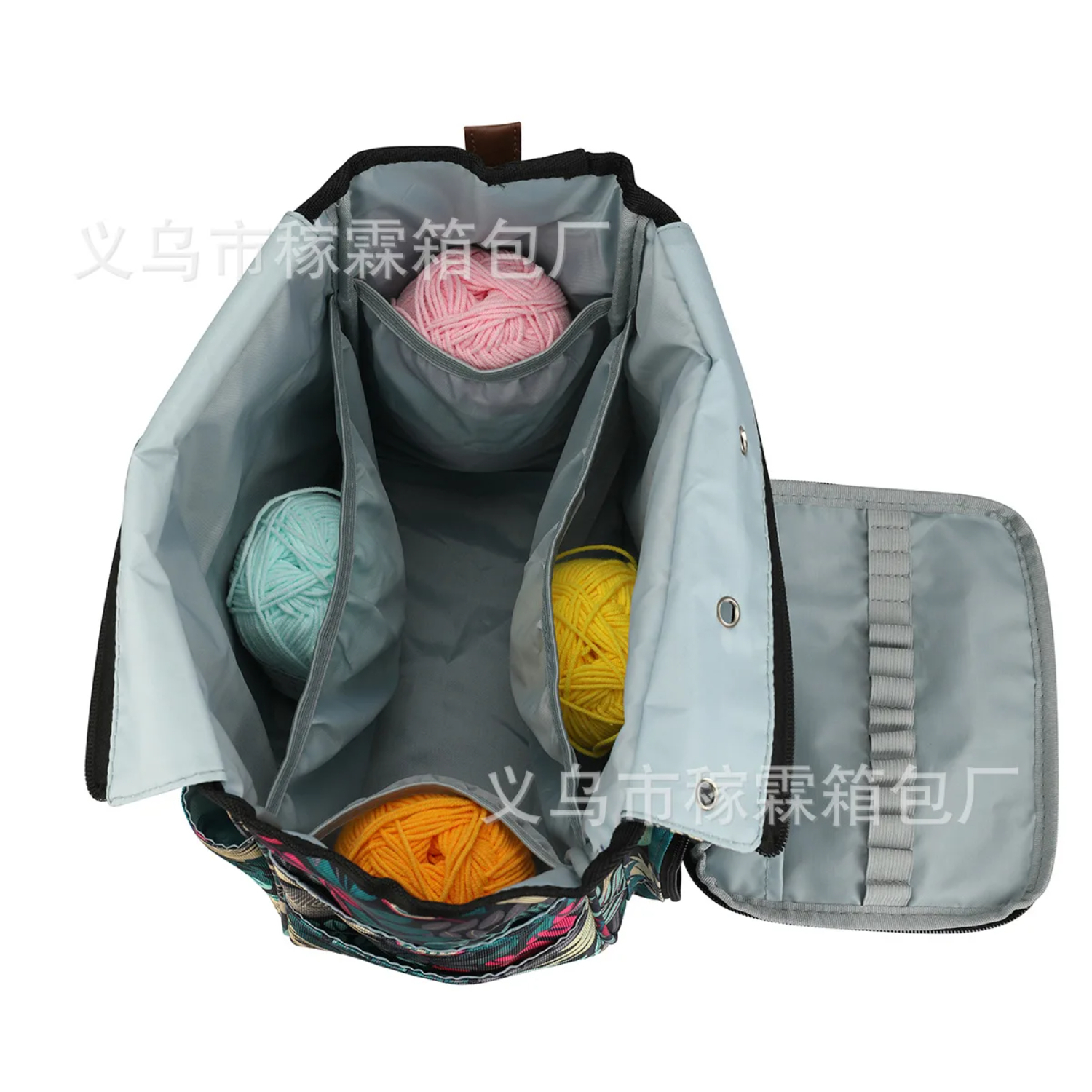 Portable Knitting Bag Organize - Embroidery Thread Yarn reseña y precio