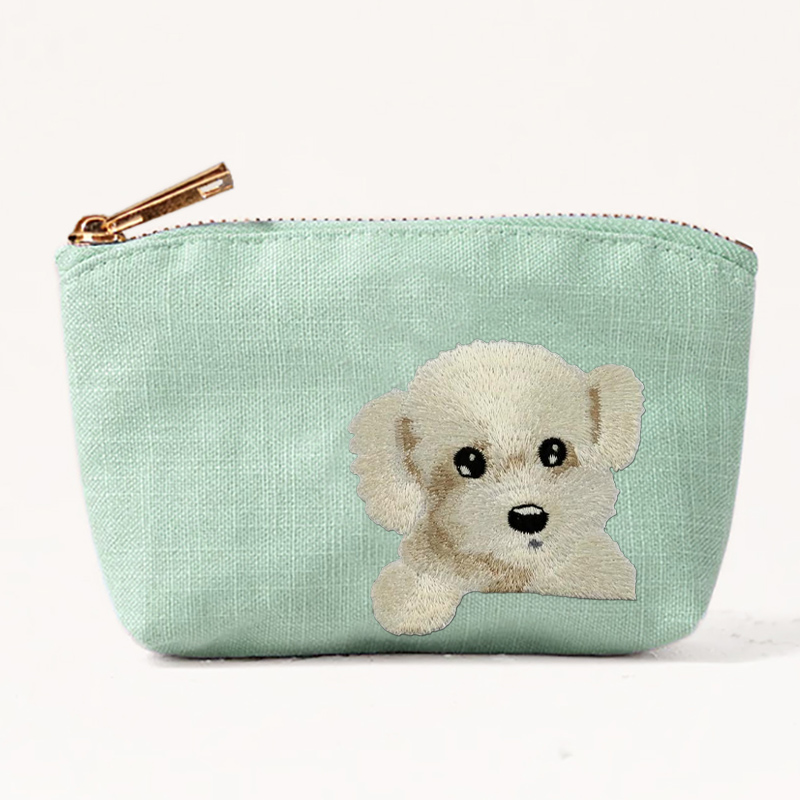 2026 new cute cat dog embroide - Embroidery Wallet reseña y precio