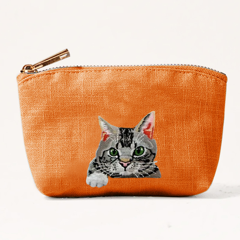 2026 new cute cat dog embroide - Embroidery Wallet reseña y precio