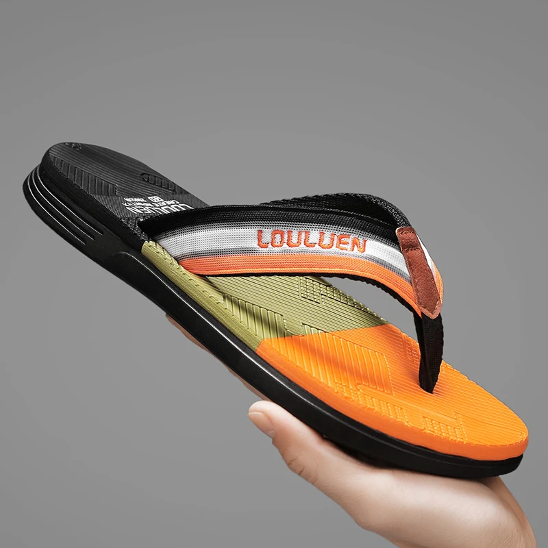 2026 Summer Men Flip Flops Sum - Embroidery Garments reseña y precio