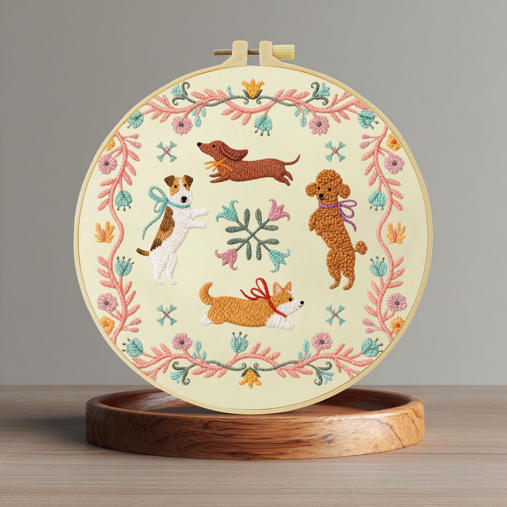 1pc 20X20CM/15X15CM running do - Embroidery Running Stitch reseña y precio