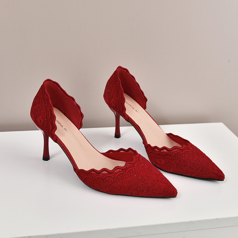 Luxury Red White Lace Embroide - Embroidery Lace reseña y precio