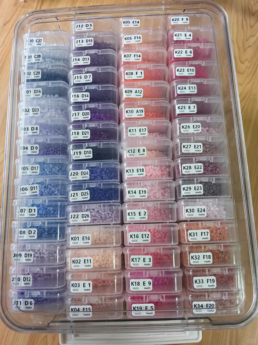 60pcs Transparent Plastic Stor - Embroidery Painting reseña y precio