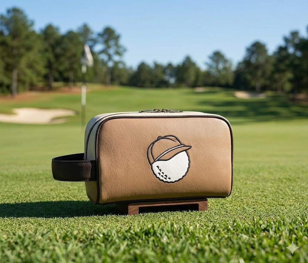 Premium Double Layer Golf Pouc - Embroidery Premium reseña y precio