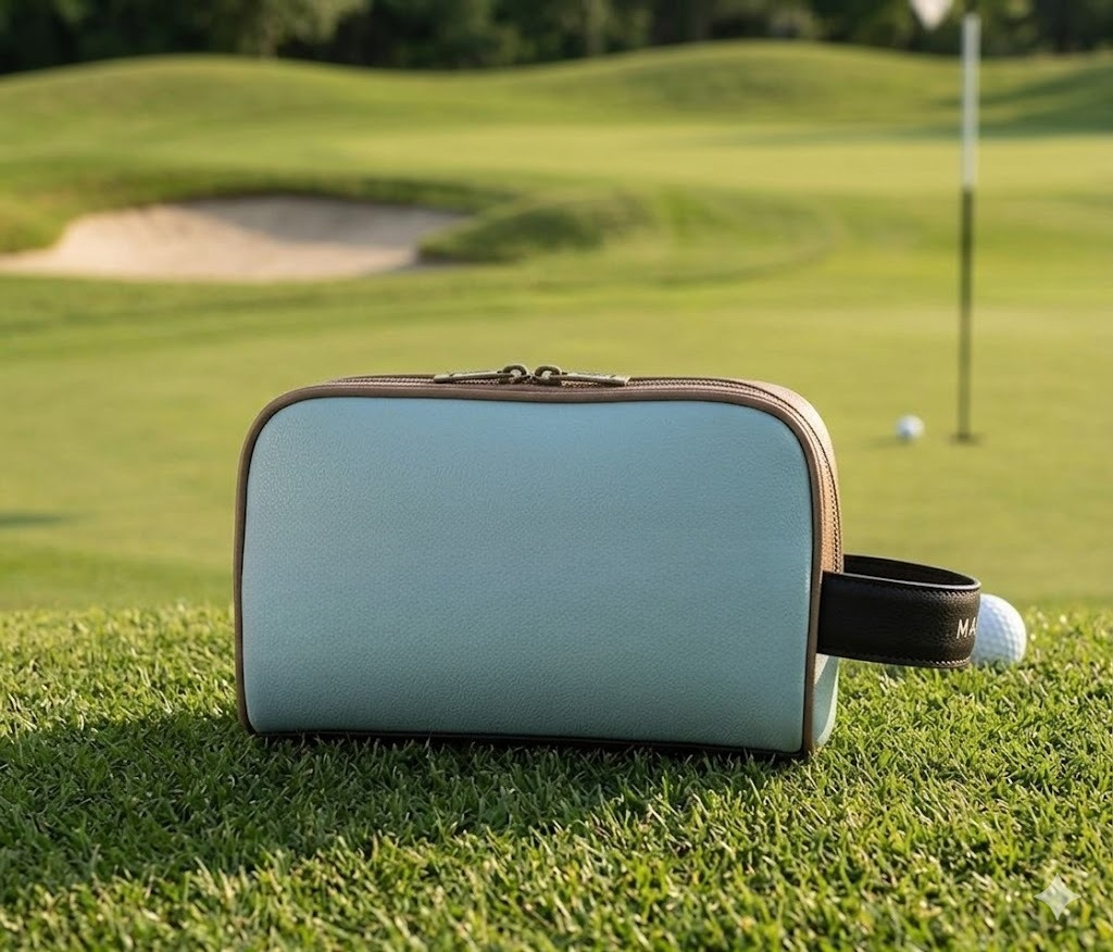 Premium Double Layer Golf Pouc - Embroidery Premium reseña y precio