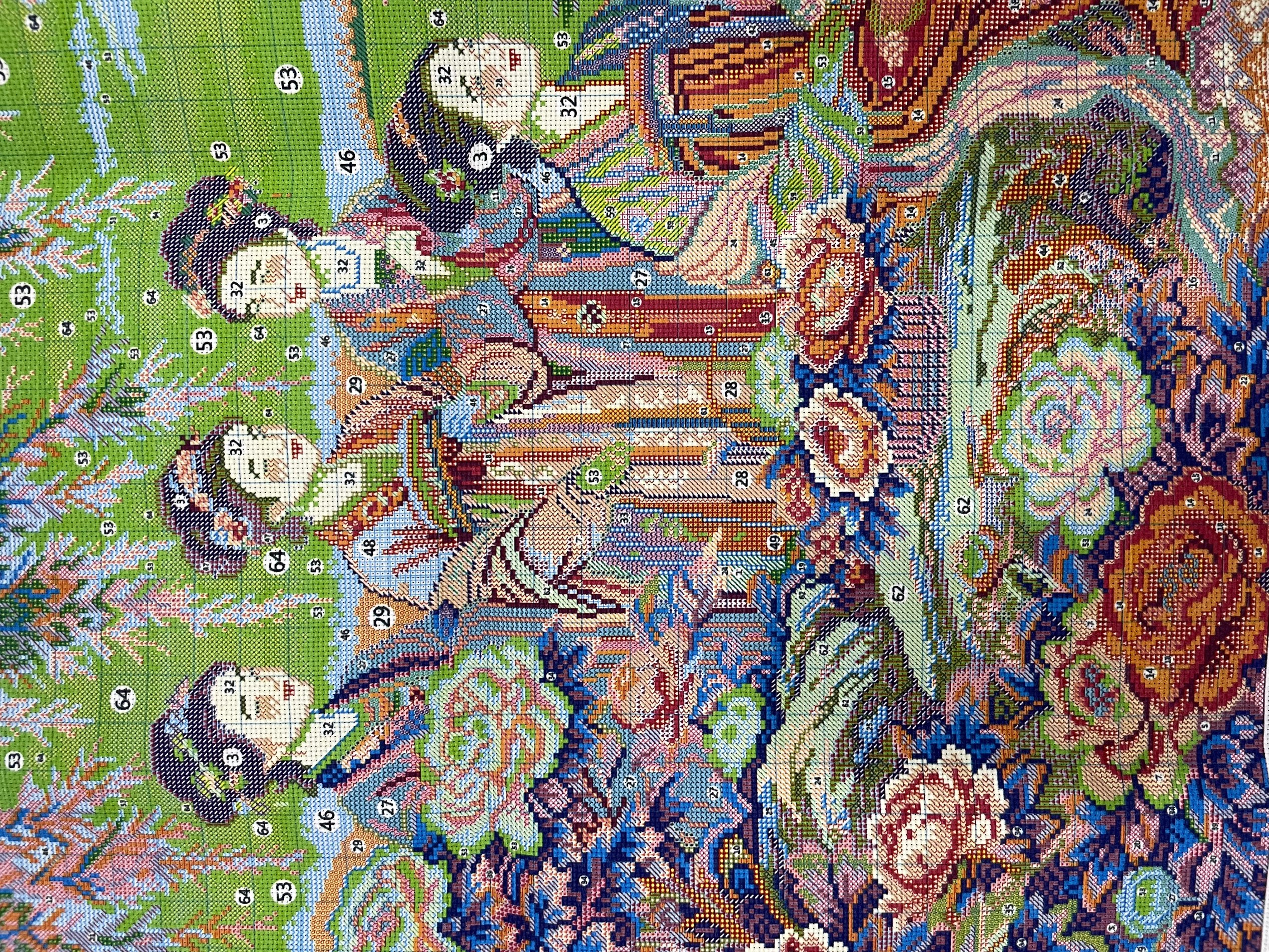 9CT 11CT 14CT Spring Garden An - Embroidery Kurta Men reseña y precio