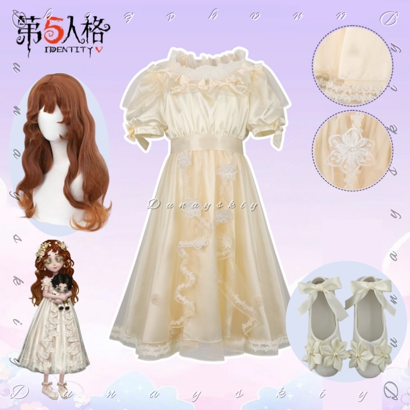Identity V Little Girl Oedipus - Embroidery Yellow Dress reseña y precio