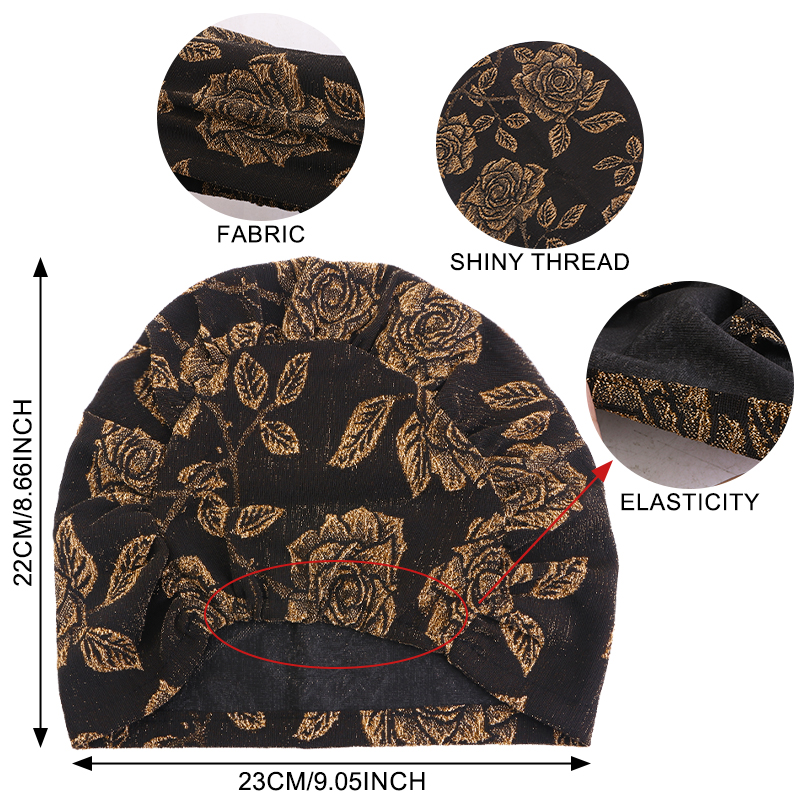 New Women Lace Embroidery Flow - Embroidery Hijab reseña y precio