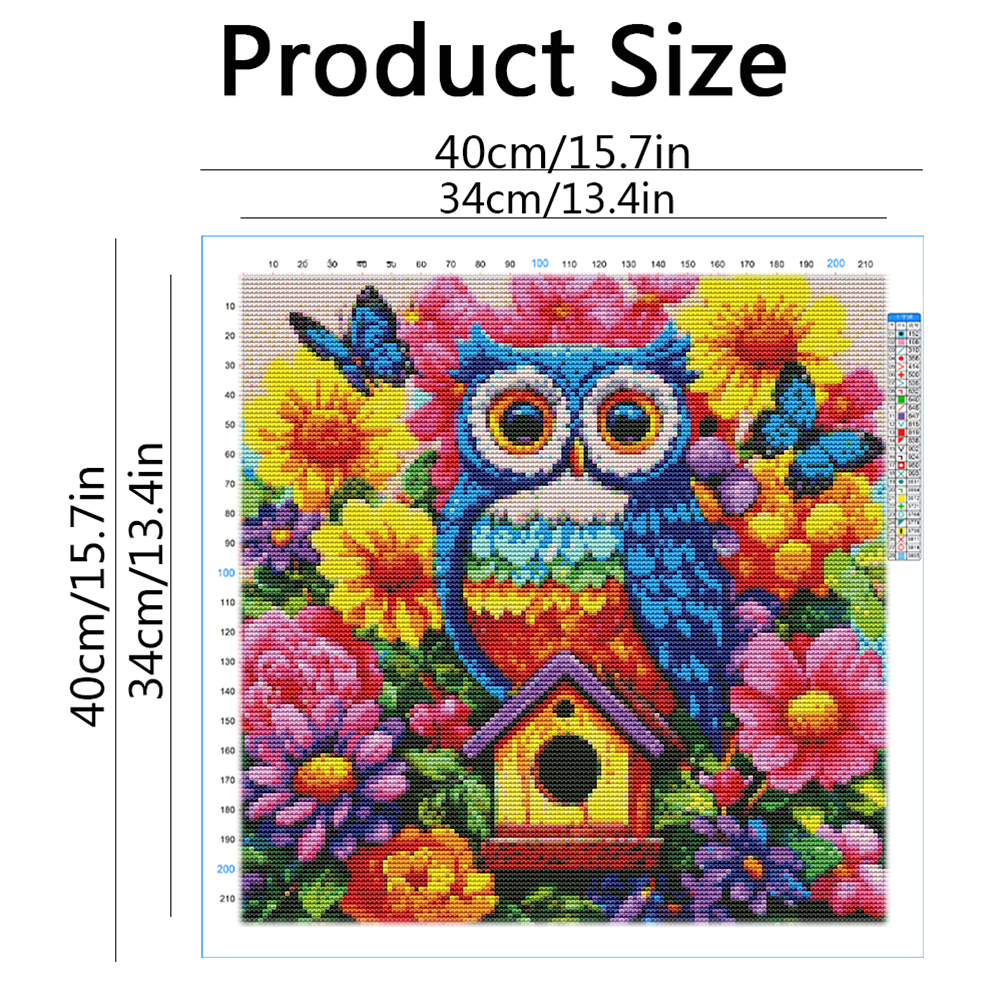 11CT Cross Point Embroidery Ow - Embroidery Guide Paper reseña y precio