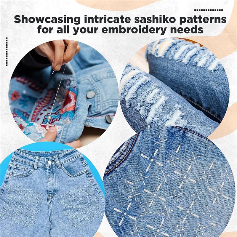 ABBP-30 Pcs Spike Template Ste - Embroidery X Pattern reseña y precio