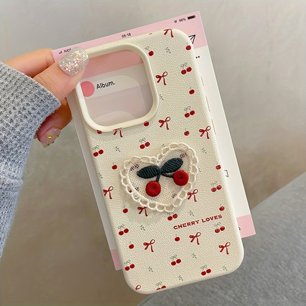 Korean Cute 3D Embroidery Cher - Embroidery X Pattern reseña y precio