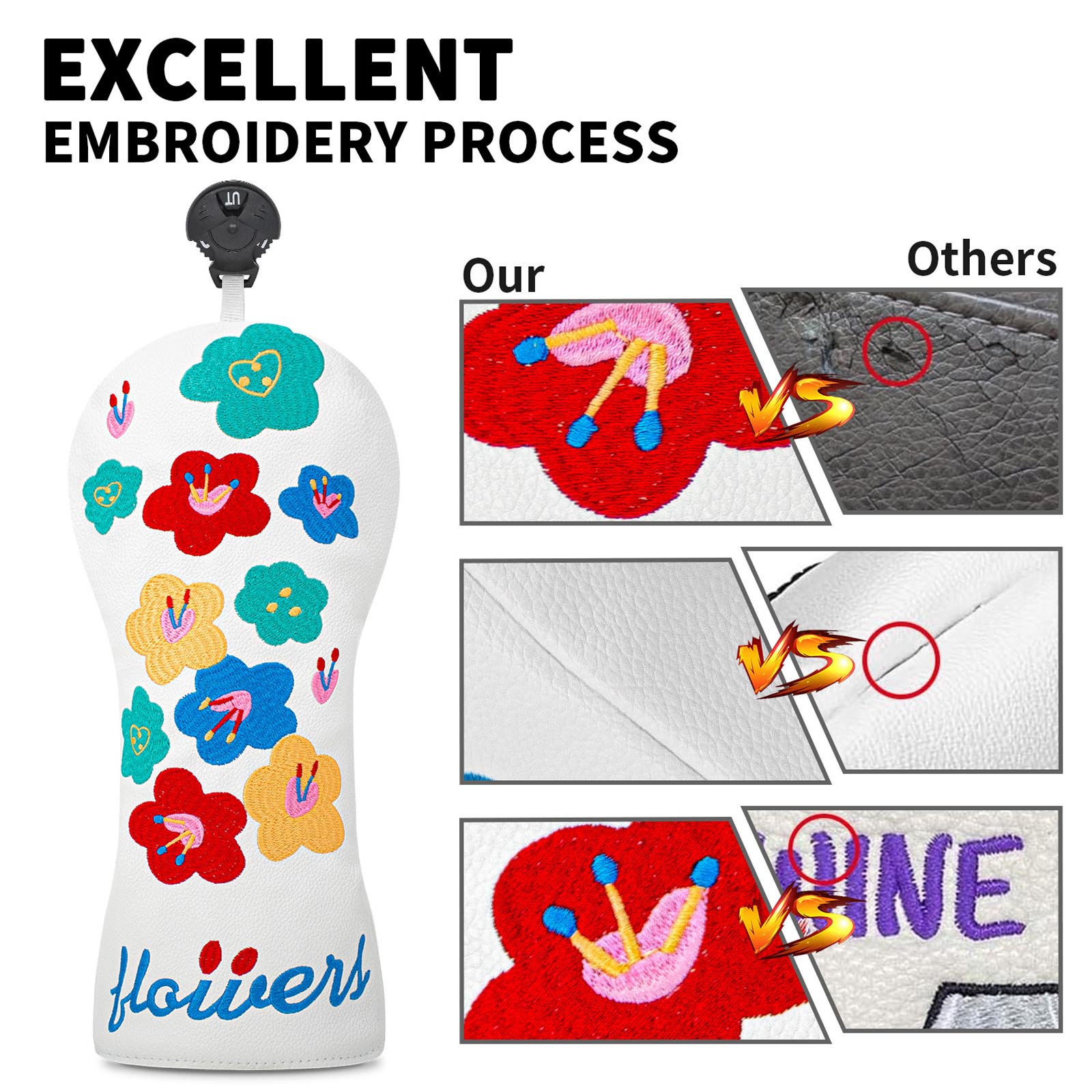 Flower Embroidery Water Resist - Embroidery Flower reseña y precio