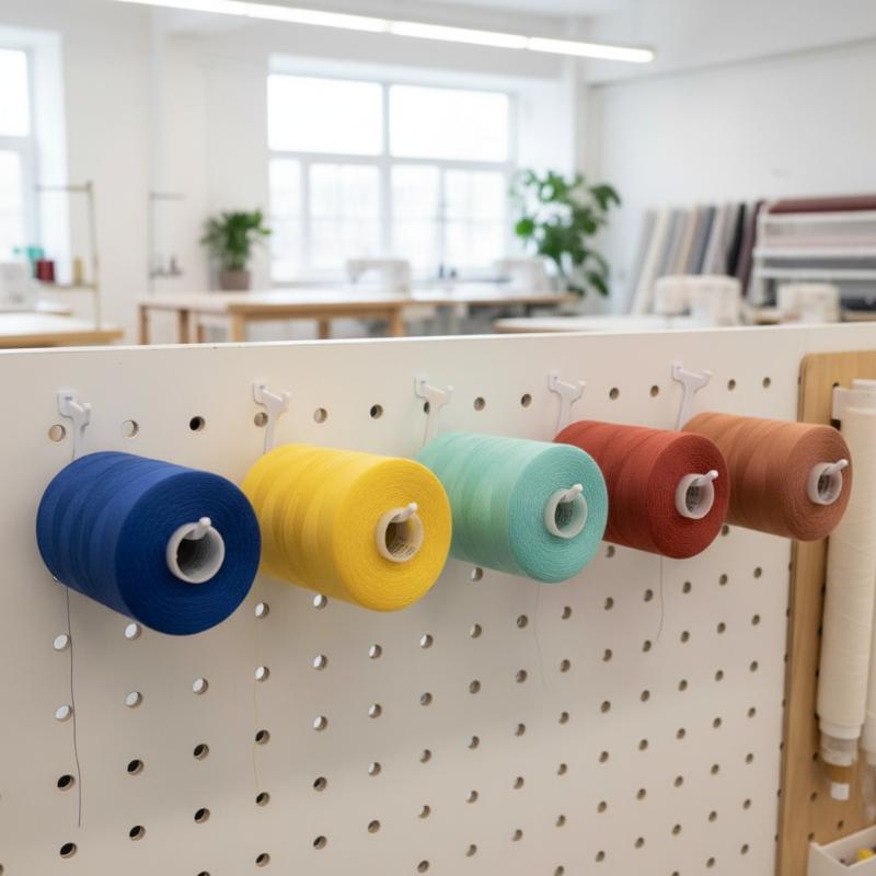 Thread Spool Pegboard Organize - Embroidery Workshop reseña y precio
