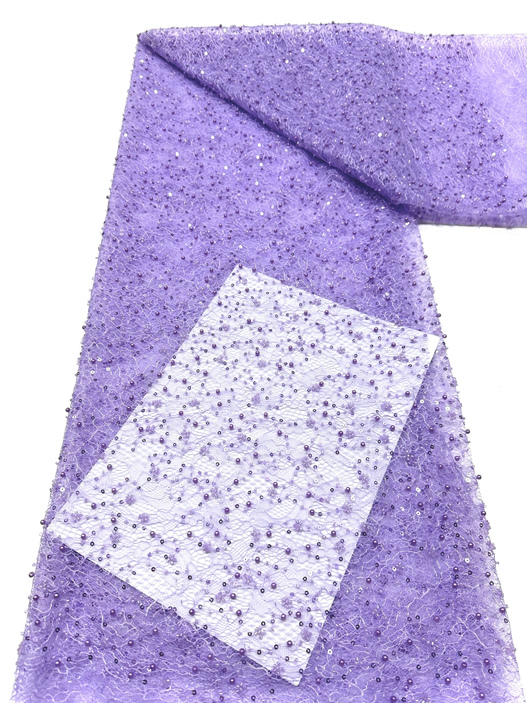 Luxury Sequins Lace Fabric 202 - Embroidery Net Dress reseña y precio