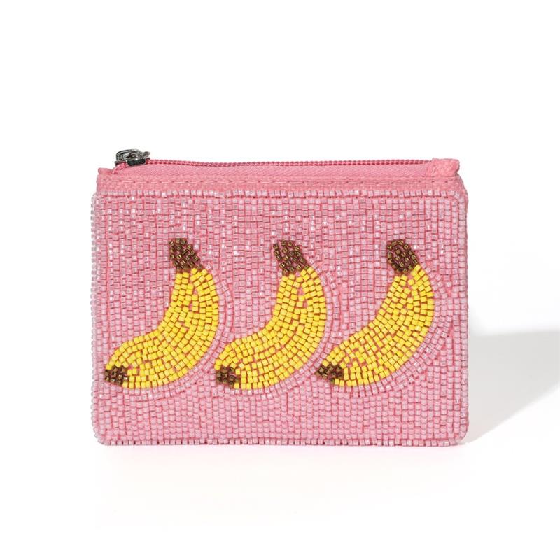 Bohemian Banana Palm Tree Coin - Embroidery Wallet reseña y precio
