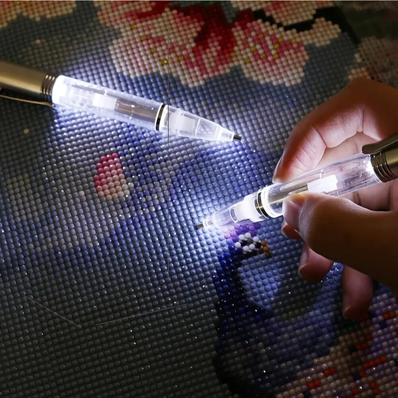 LED Light Diamond Painting Pen - Embroidery Painting reseña y precio