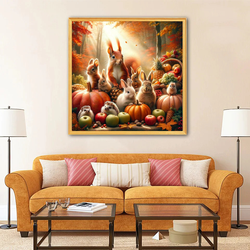 1pc frameless  Diamond Paintin - Embroidery Rabbit reseña y precio