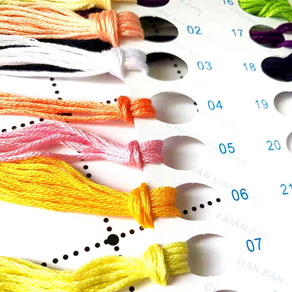 6702 DIY cross stitch kit Set  - Embroidery Workshop reseña y precio