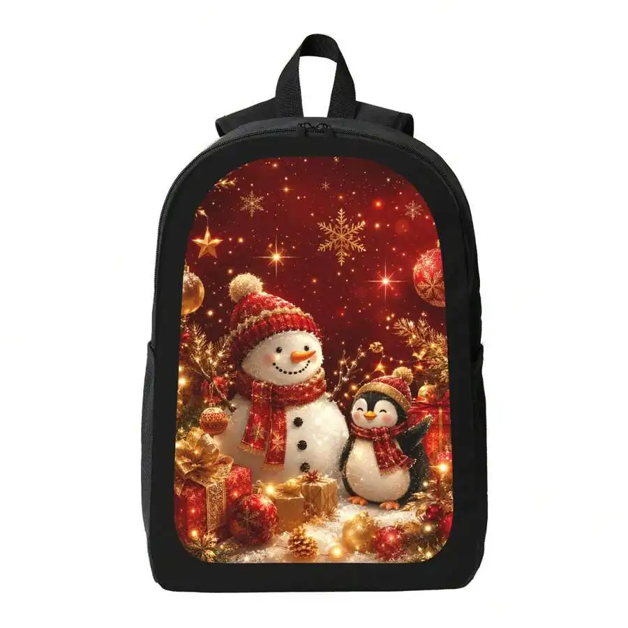 Christmas Snowman Penguin Prin - Embroidery Print reseña y precio