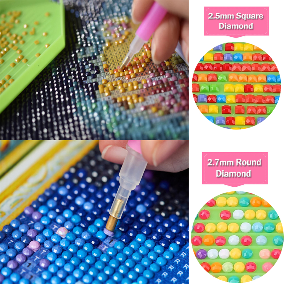 1pc frameless Diamond Painting - Embroidery Flower reseña y precio