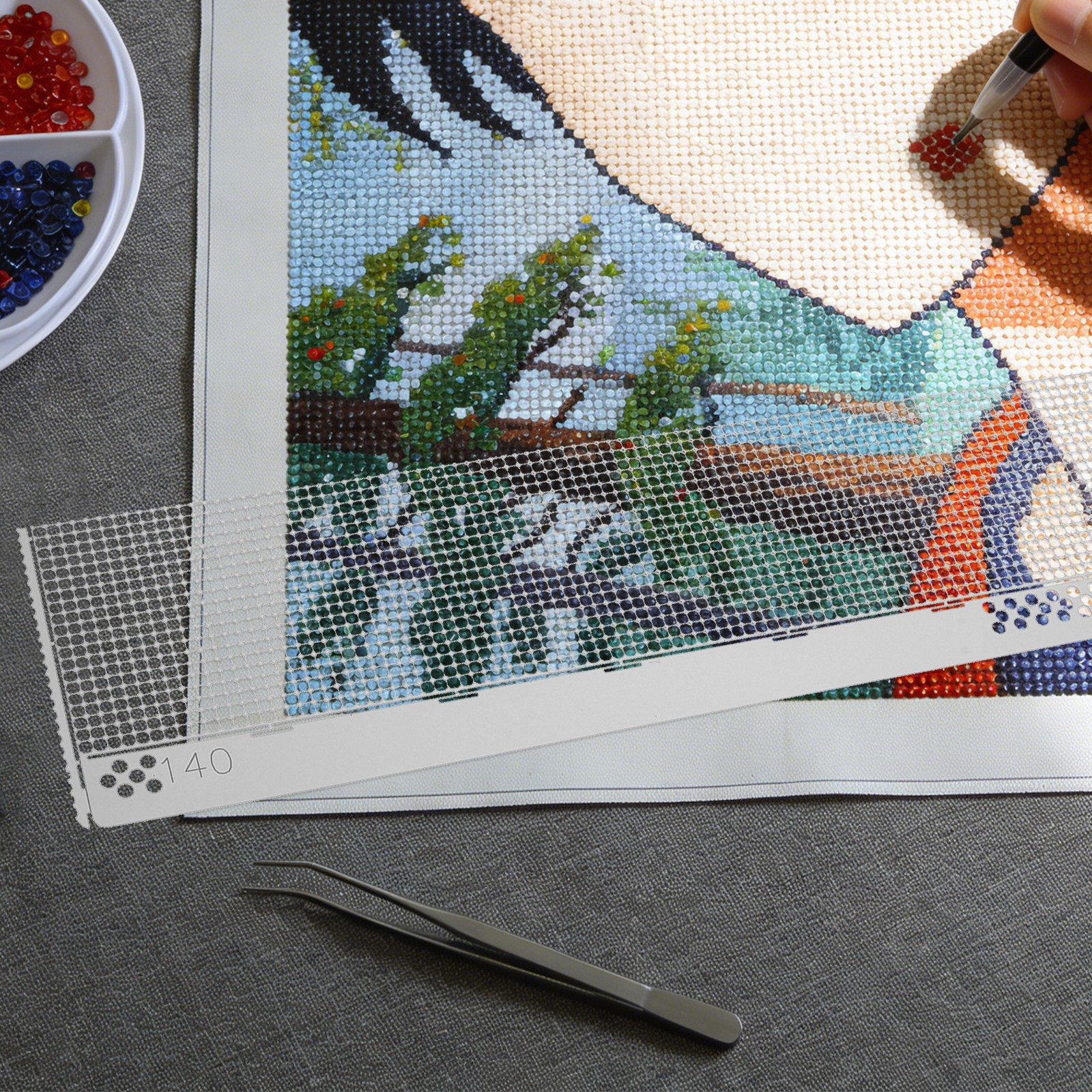 Rhinestone Painting Ruler Stai - Embroidery Painting reseña y precio