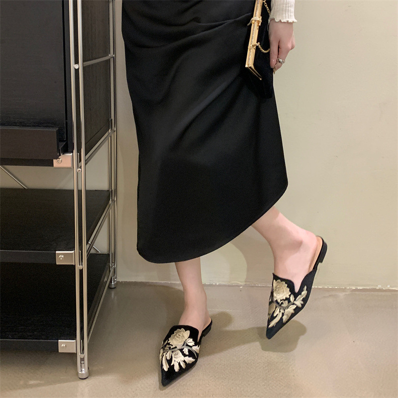 2026 New Women's Shoes Embroid - Embroidery Flower reseña y precio