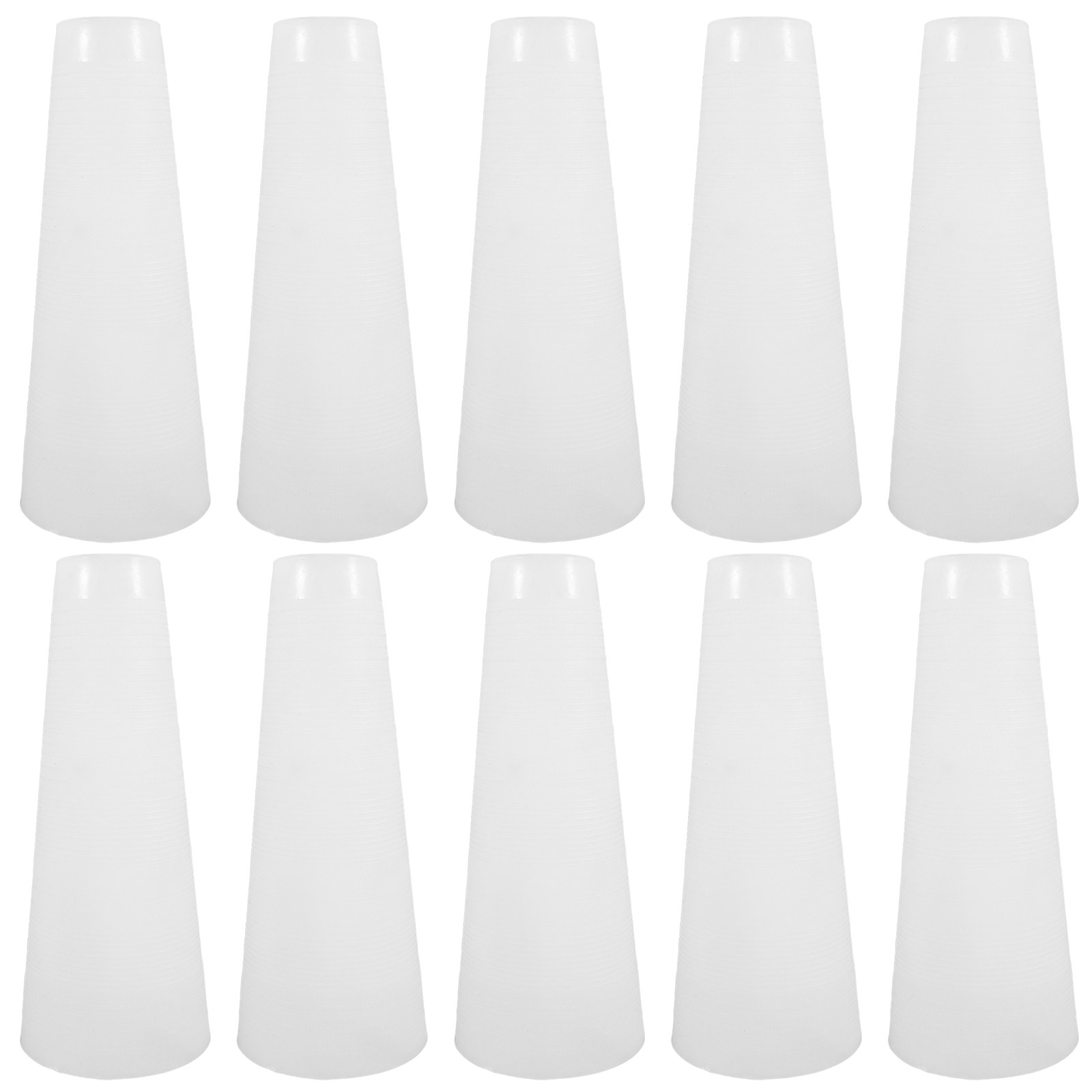 10Pcs Plastic Yarn Cones Taper - Embroidery Thread Yarn reseña y precio