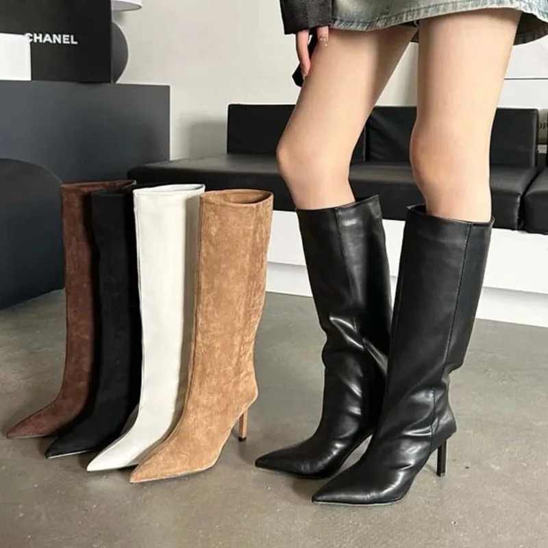 Luxury Women Long Boots Fashio - Embroidery Shoes reseña y precio
