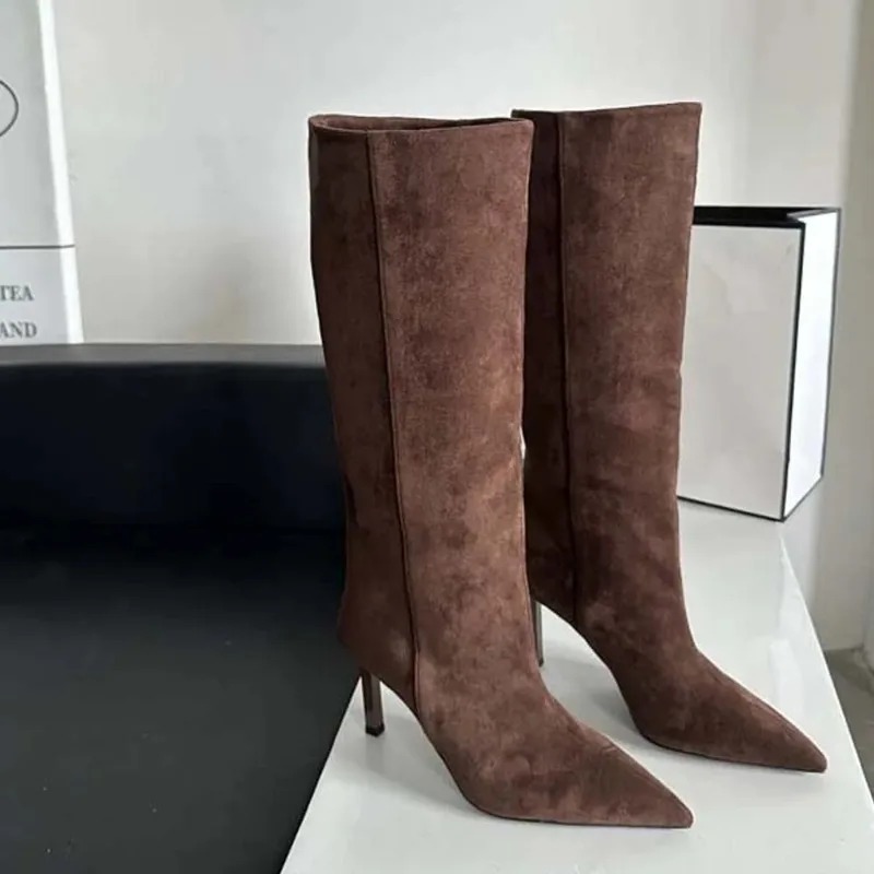 Luxury Women Long Boots Fashio - Embroidery Shoes reseña y precio