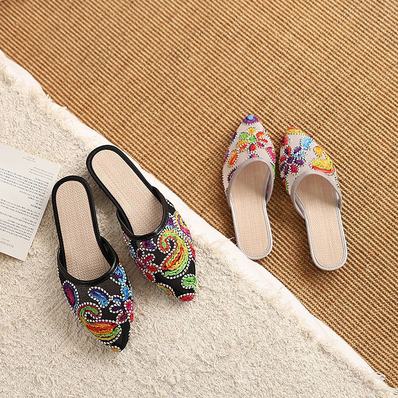 Traditional Women's Embroidere - Embroidery Shoes reseña y precio
