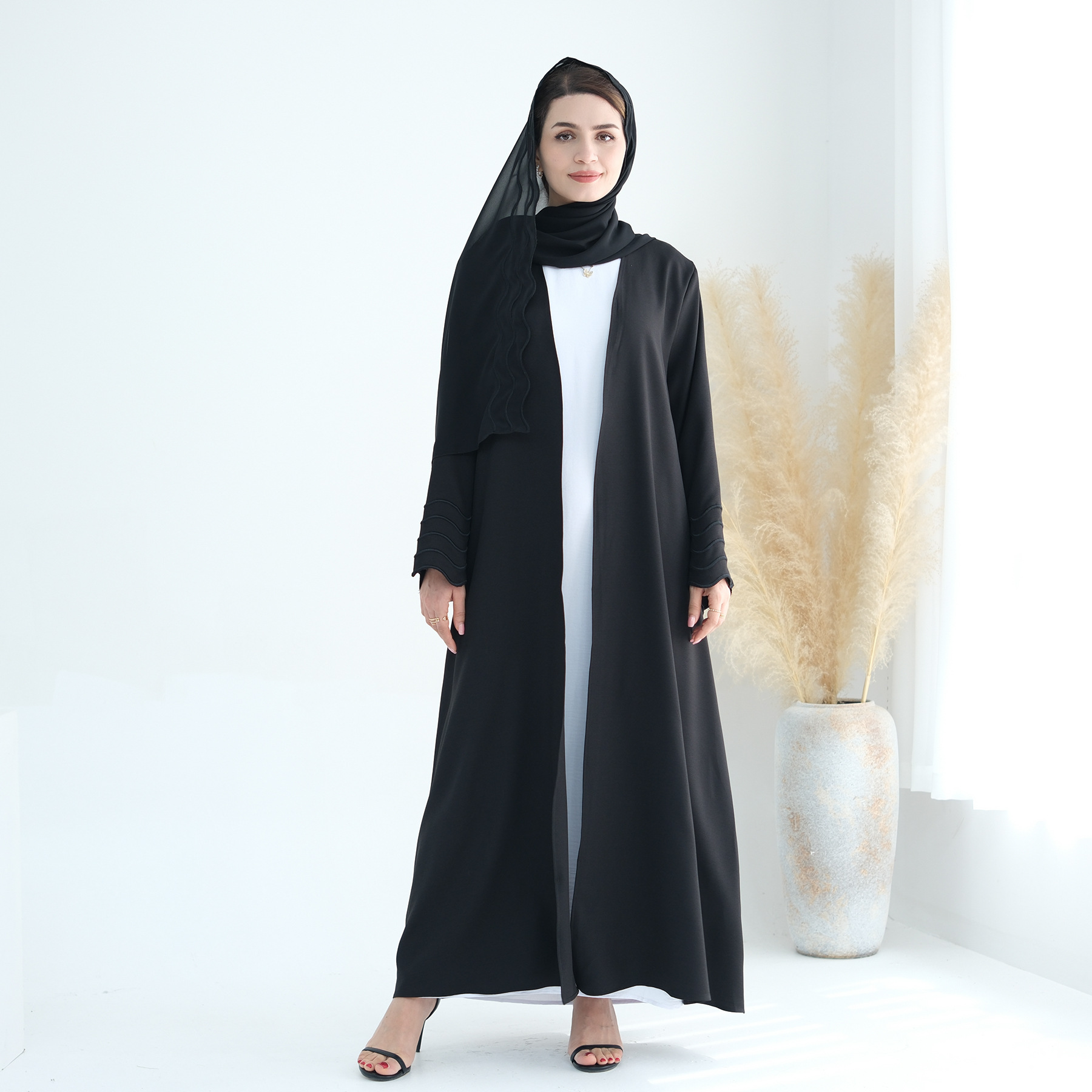 Eid Embroidery Muslim Women Hi - Embroidery Hijab reseña y precio