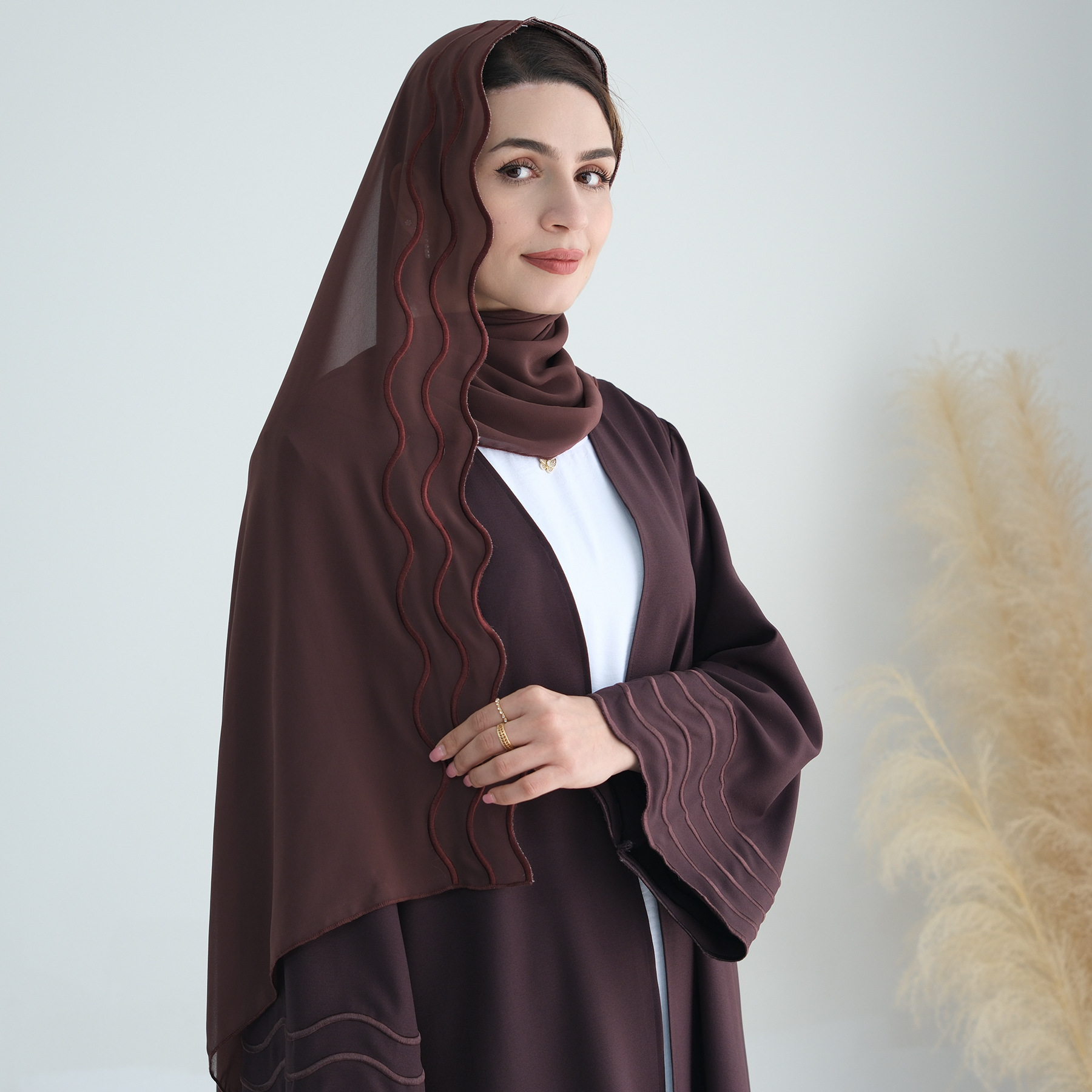 Eid Embroidery Muslim Women Hi - Embroidery Hijab reseña y precio