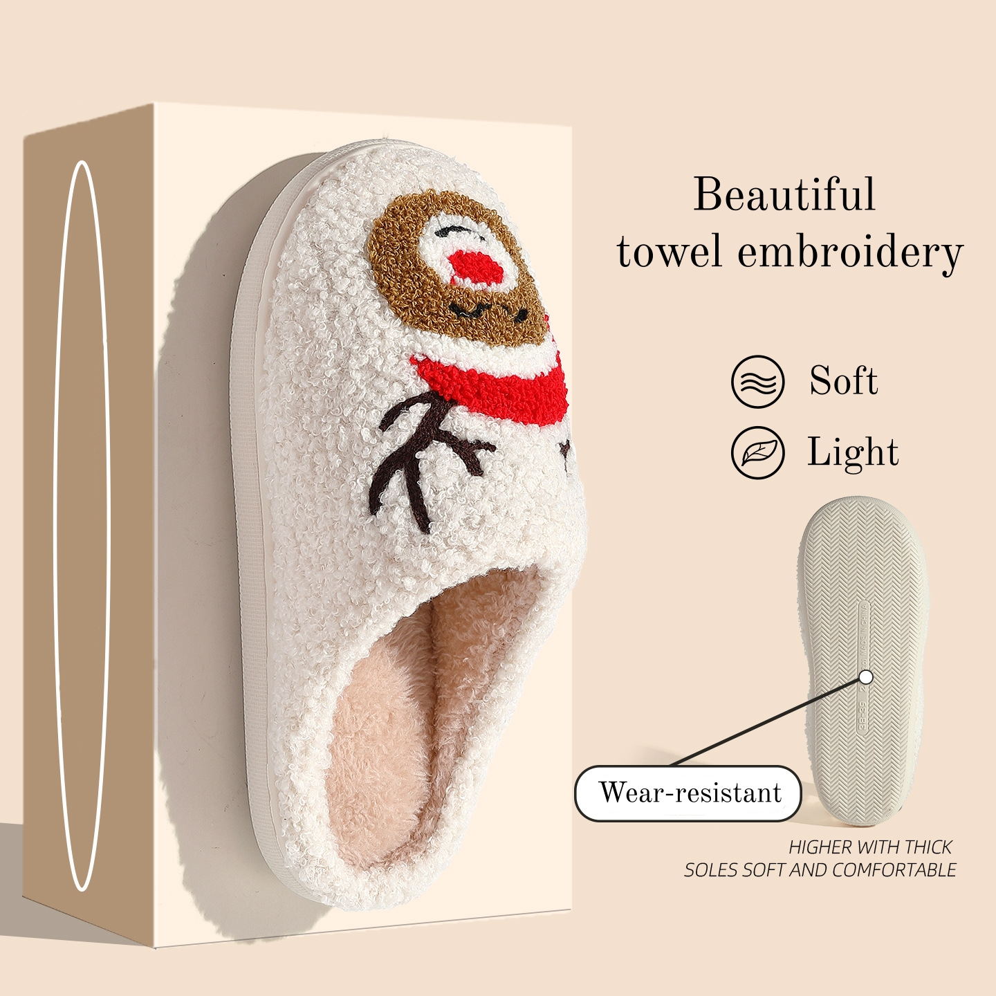 Christmas Women Warm Fashion S - Embroidery Print reseña y precio